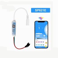 Piexls Music Bluetooth App Controller SP621E Addressable Light Controller DC5-24V 3 PIN for WS2812B WS2811