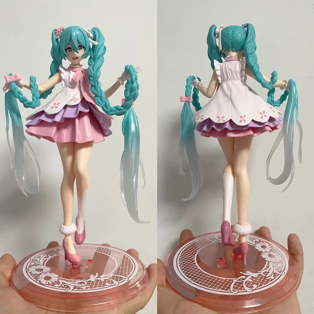 Japanese Anime  New Hatsune Miku Figure Sexy Character Ornaments upskirt girl Kawai girl Decoration Toy Adult kid Birthday Gift