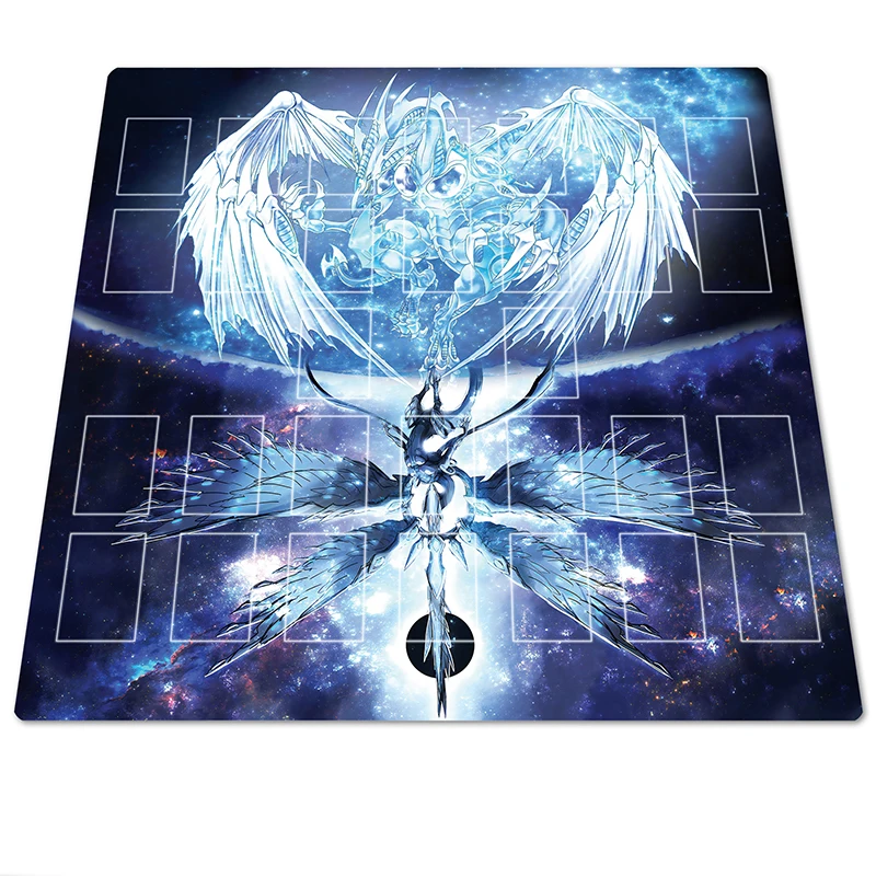 60x60cm Yu-Gi-Oh! Playmat Double Duel Plate customizatied Anime Play Pad Rubber OTCG Card Mat Battle Board Game Mat DIY Playmat