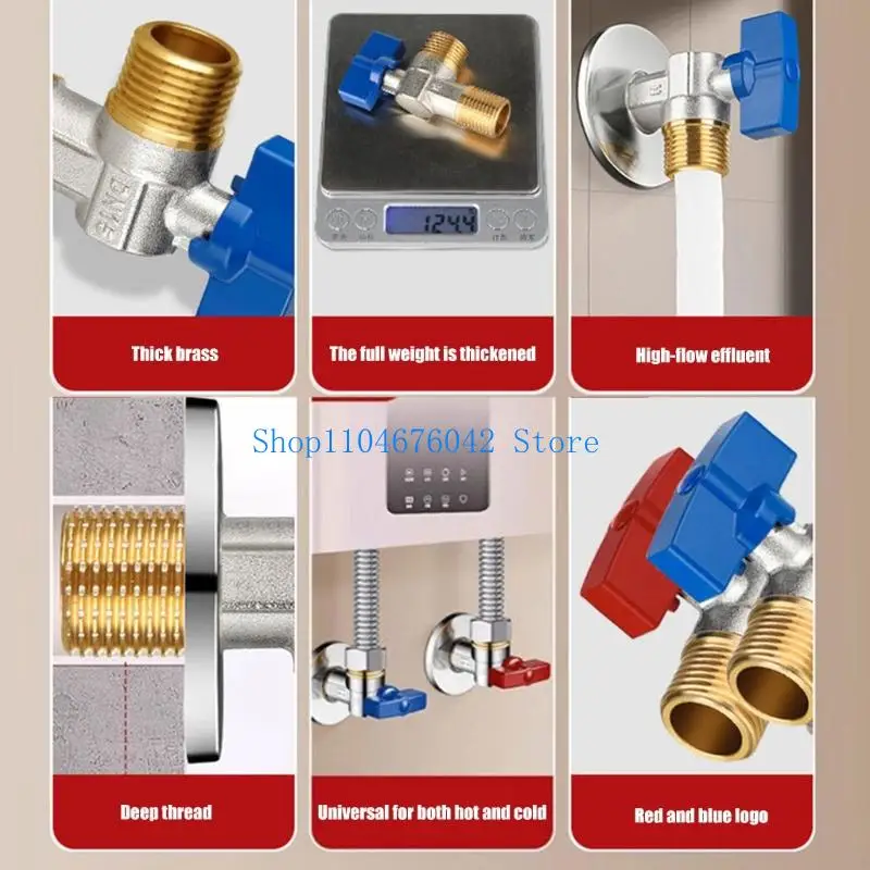 

5asd Strong Plumbing Valves Accuracy Control Valves for Sink Shower Fixtures
