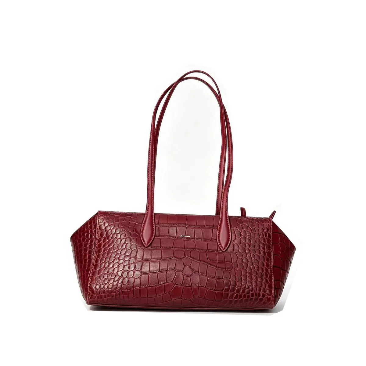 Alligator Pattern Genuine Leather Handbag Women Casual Cow Leather Shoulder Bag New Cowhide Cross-body Satchel Bag