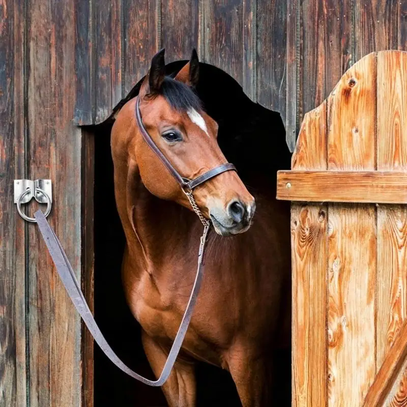 Flexible Steel Horse Tie Circle For Training And Daily Grooming JOME