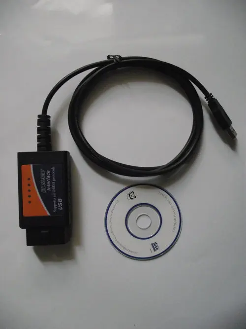 Car diagnostic test line ELM327 USB OBD2