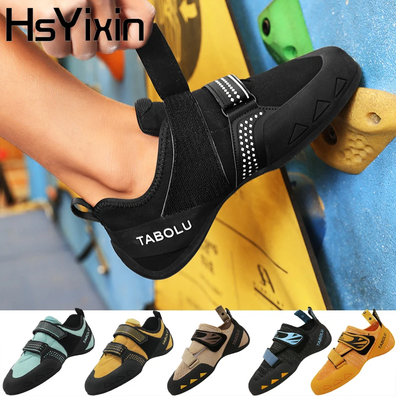 

Entry Level Rock Climbing Shoes Indoor and Outdoor Rock Climbing Shoes Adult Professional Rock Climbing Bouldering Training Shoe