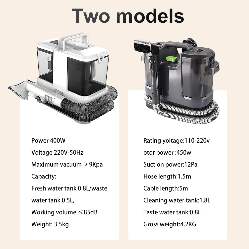 Multifunctional Fabric Cleaning Machine Household All-in-One  Cleaning Machine Vacuum Eleaner for Fabric Sofa Carpet Window