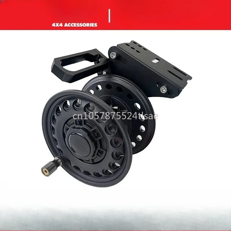 Retractable Off-Road Air Hose Reel, All Terrain Heavy Duty Auto-Rewind Tire Inflatable Hose Reel for 4x4 ATV UTV RV