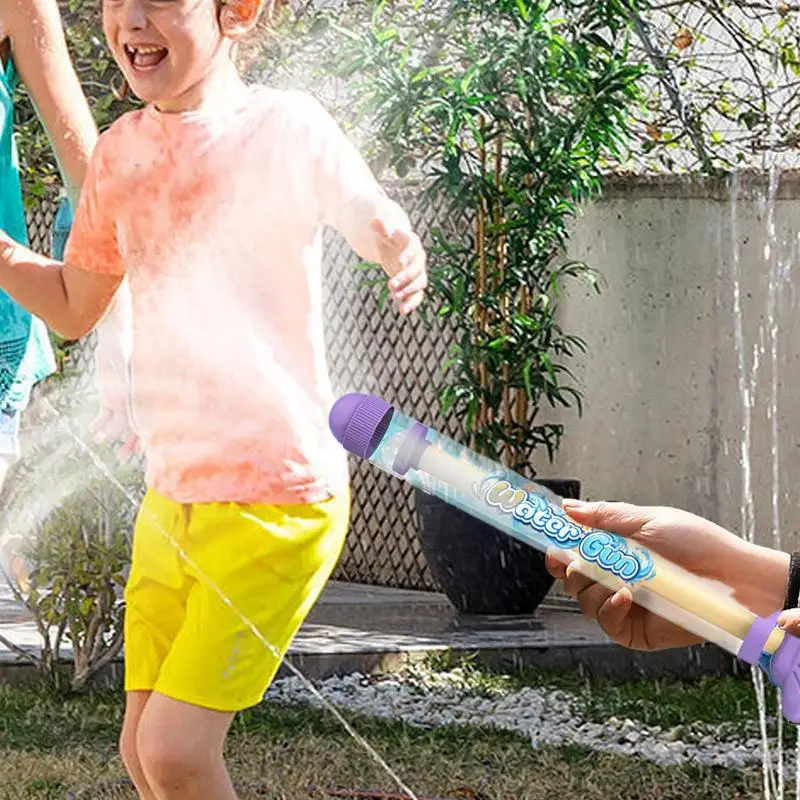물 담그는 사람 여름 블래스터 어린이를위한 물총 Squirter 재미있는 풀 아웃 싸우는 놀이 장난감 소년 소녀 & 소녀를위한 다채로운 해변 게임