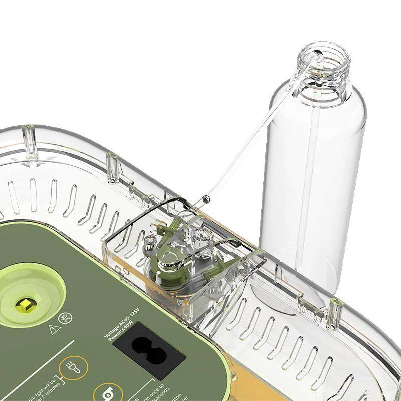 Egg Incubator with Temperature and Humidity Control, 360° Visual Automatic Water Filling, Egg Canning Device, and Automatic Egg