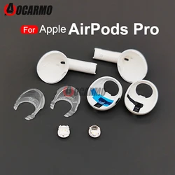 Earphone Complete Housing Case Shell Bottom Charging Contact Point Replacement Parts For Apple AirPods Pro