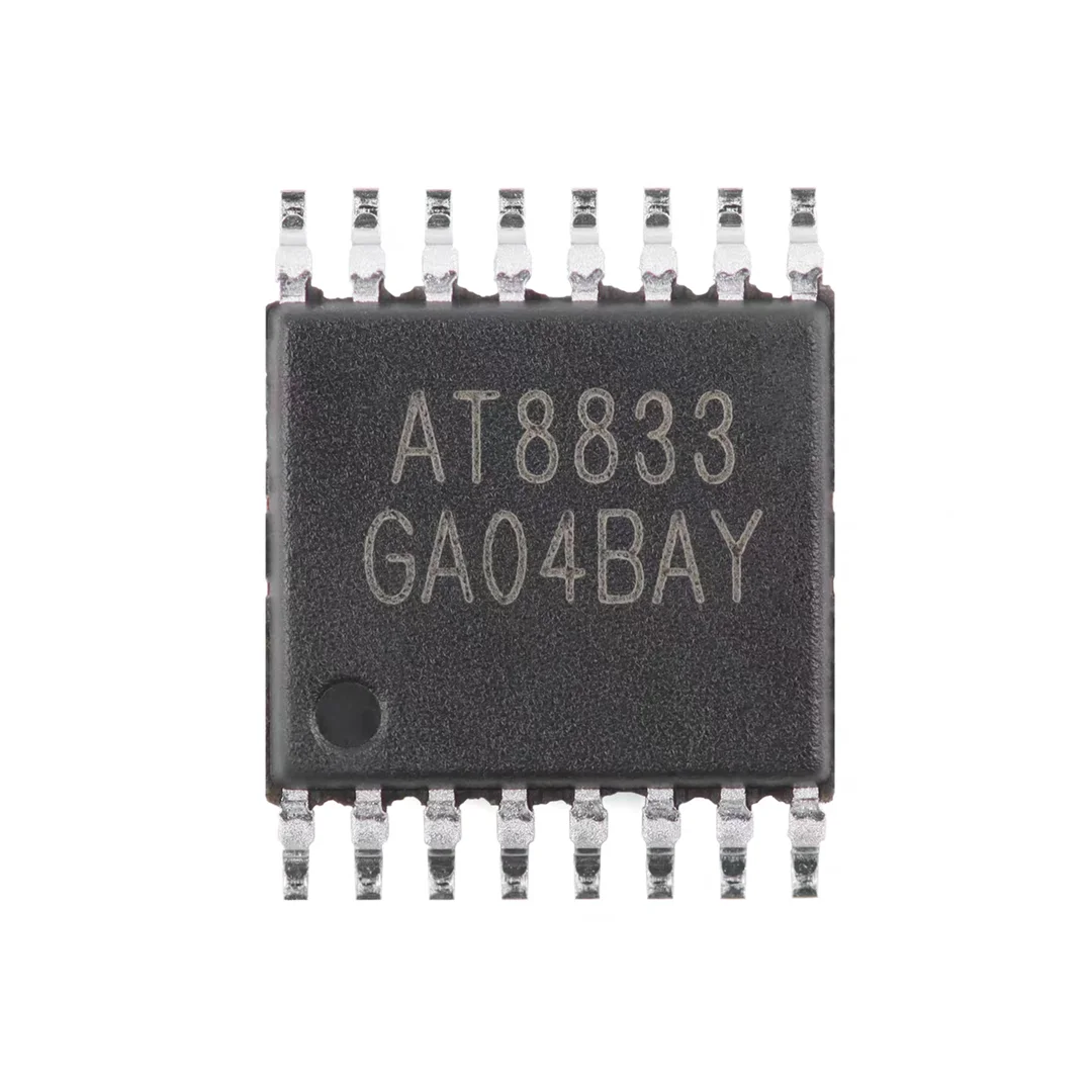 Original AT8833CT HTSSOP-16 dual channel H-bridge motor driver chip DC brushed motor