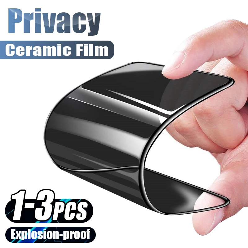 

1-3PCS Soft Ceramic Film for OnePlus 6 6T 7 7T 8T 9 9R 9RT 10R 10T Ace 2V Pro Nord 2T CE 2 3 Lite Privacy Screen Protector Film