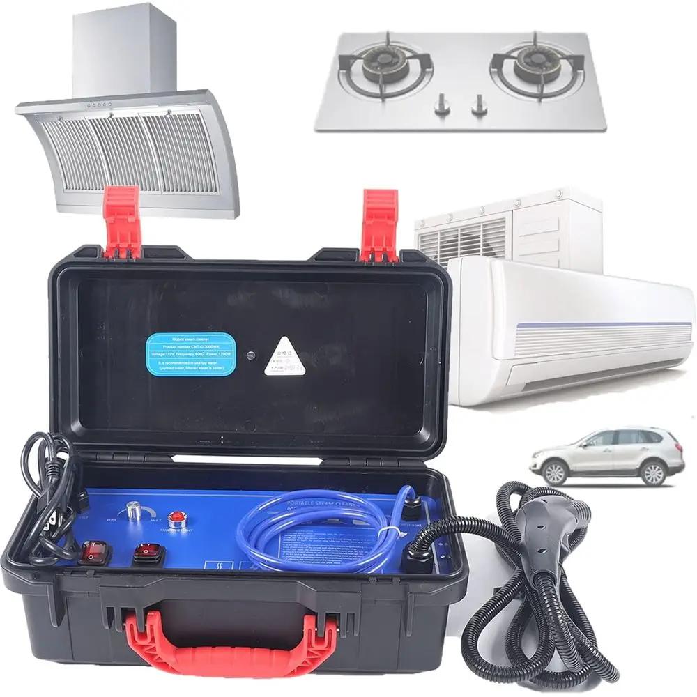 

Heavy-Duty 220V 3000W Multipurpose High-Temperature Steam Cleaner for Car and Home