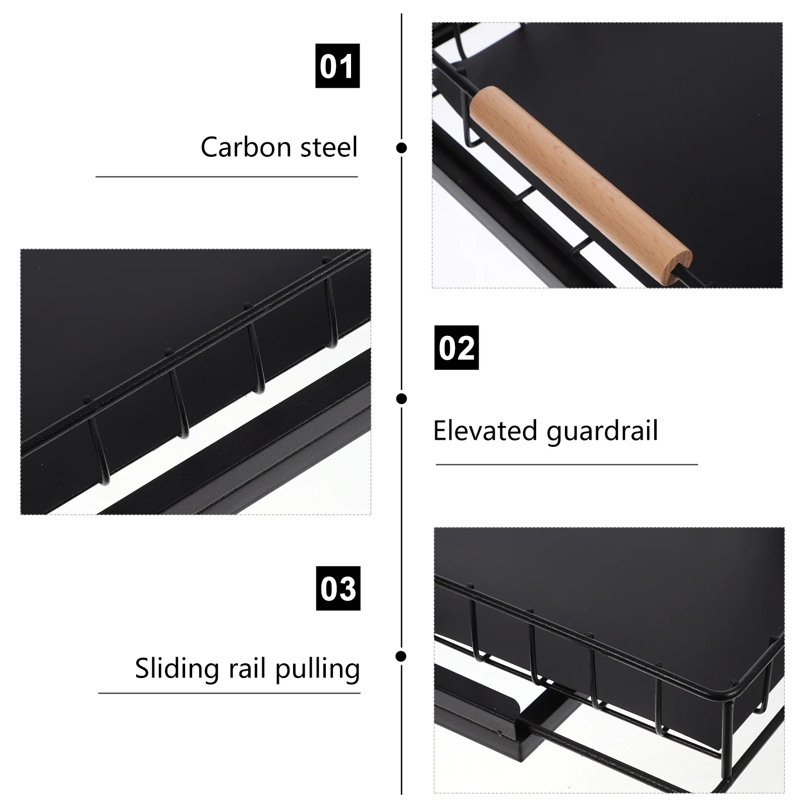 

Cabinet Organizer Under Sink Spice Holder Pull Out Storage Double Layer Condiment Shelf Seasoning Jar For Kitchen