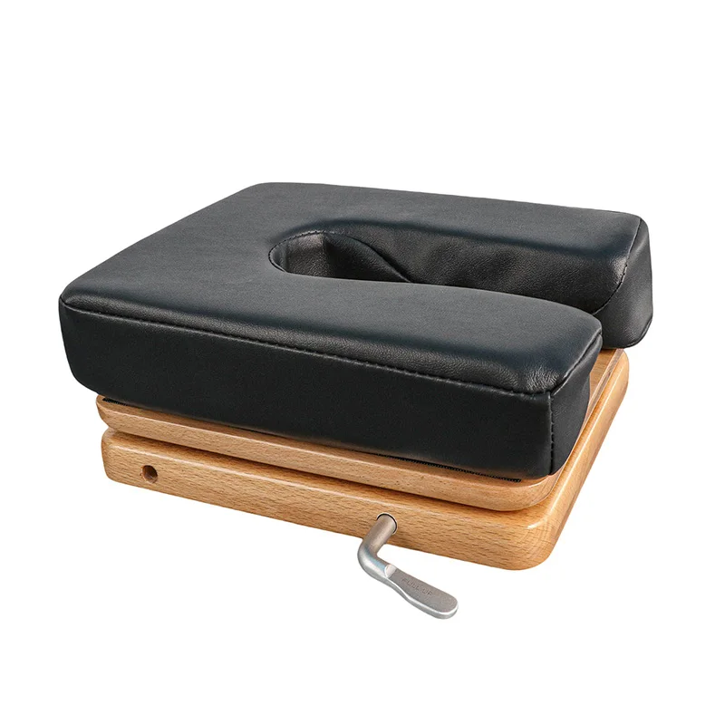 Cervical Therapy Drop Board with Face Cushion Portable Chiropractic Adjusting Table Spine & Neck Adjustment Tool