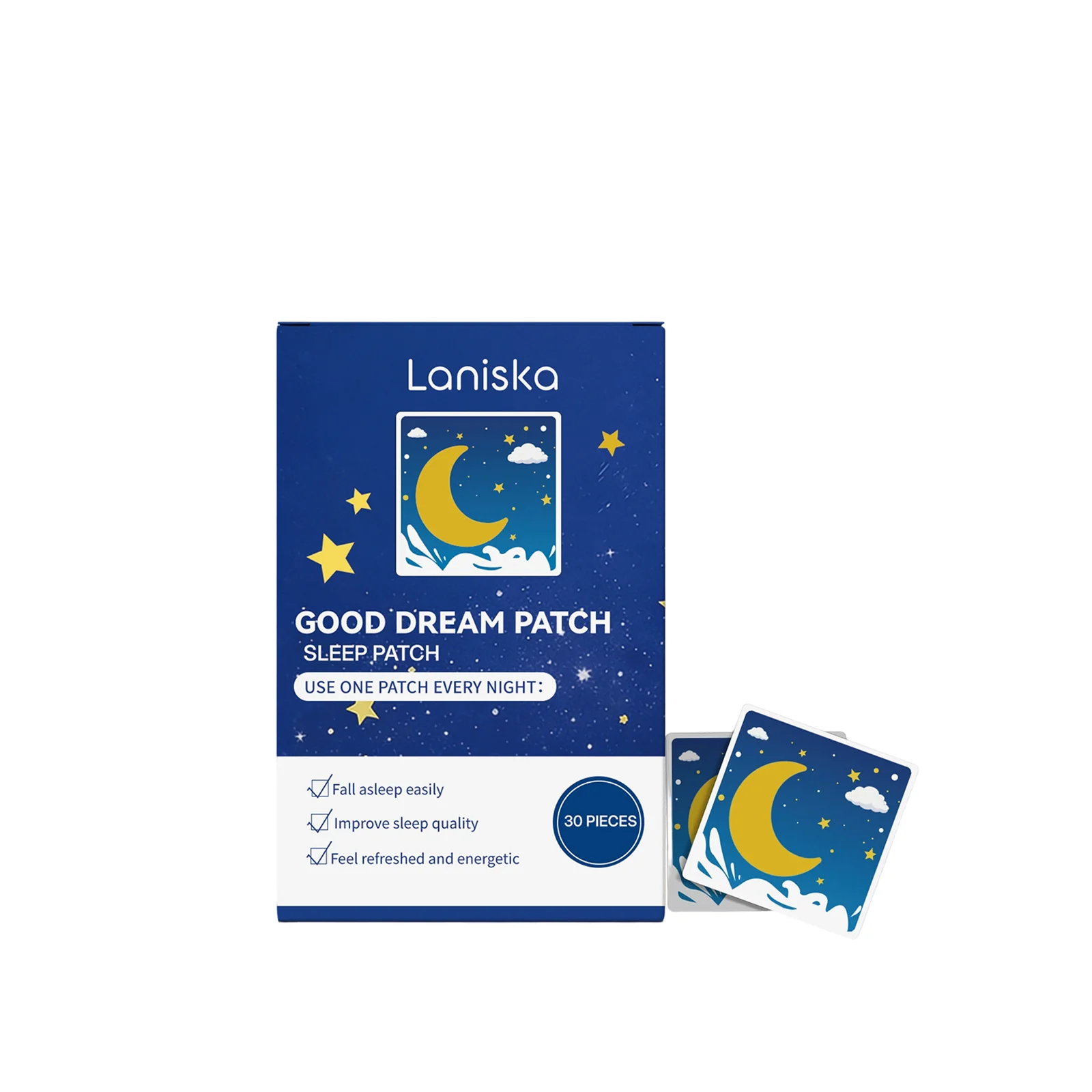 90/60/30pcs Insomnia Treatment Patch Relief Stress Anxiety Better Sleep Quality Decompression Sooth Neurasthenia Sleep Aid Patch