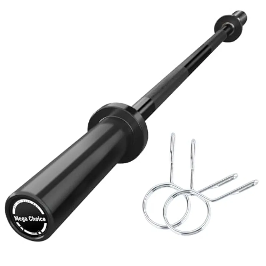 

Штанга для тяжелой атлетики International Sports EZ Wavy Bar 4FT, 47 дюймов, усиленная, грузоподъемность 500 фунтов, с рифленой нескользящей рукояткой, бронзовая, Bushi