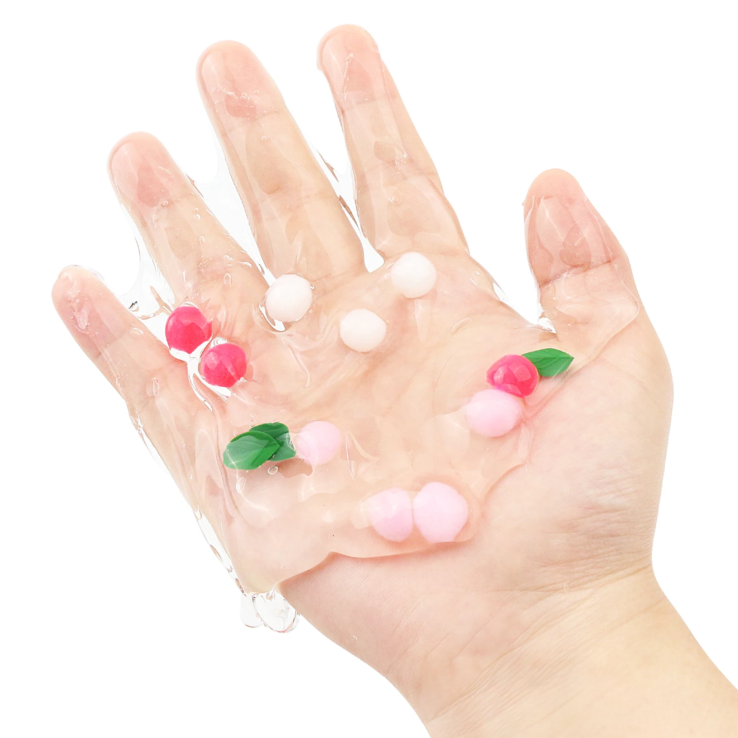 Novel foaming gum slime, jam mud pressure reducing crystal mud, girlish heart decoration style