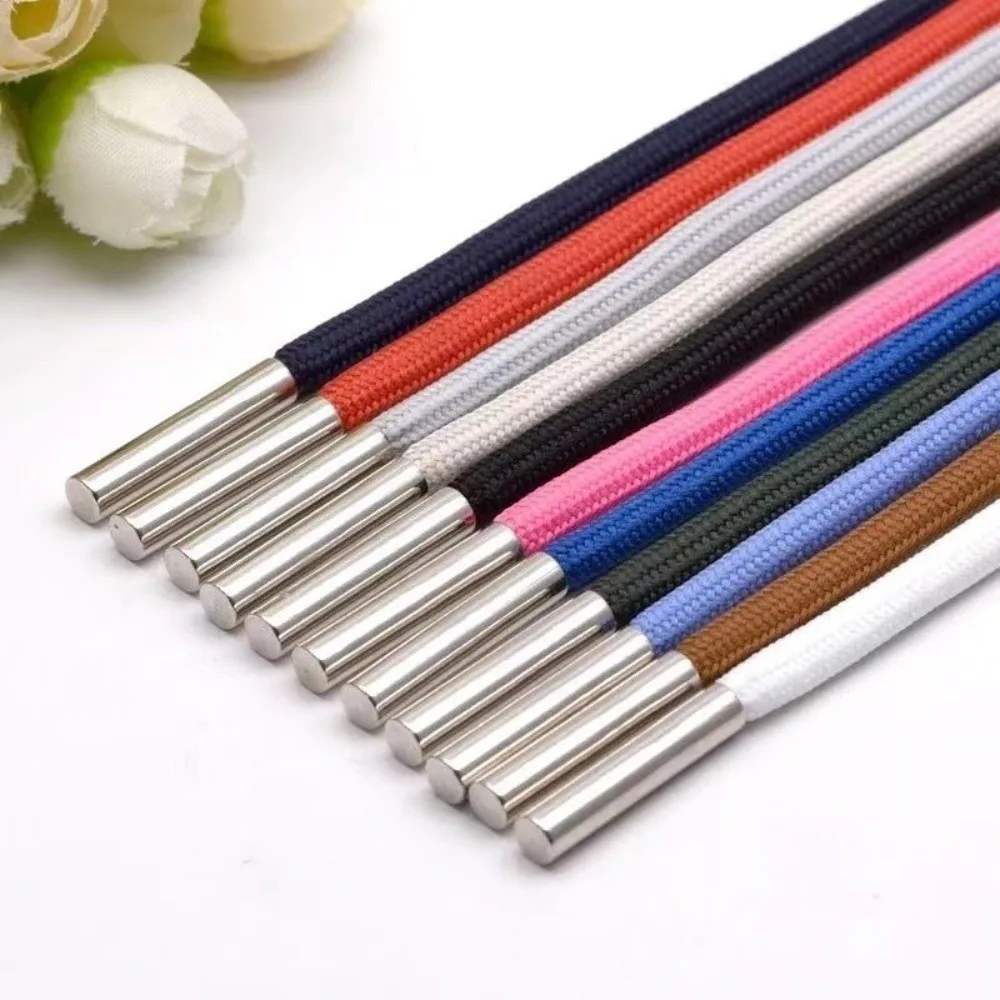 Portable Elastic Waistband Drawstring 140cm Colorful Lazy Pants Drawstring Sport Pants Rope Pants Fastening Accessories