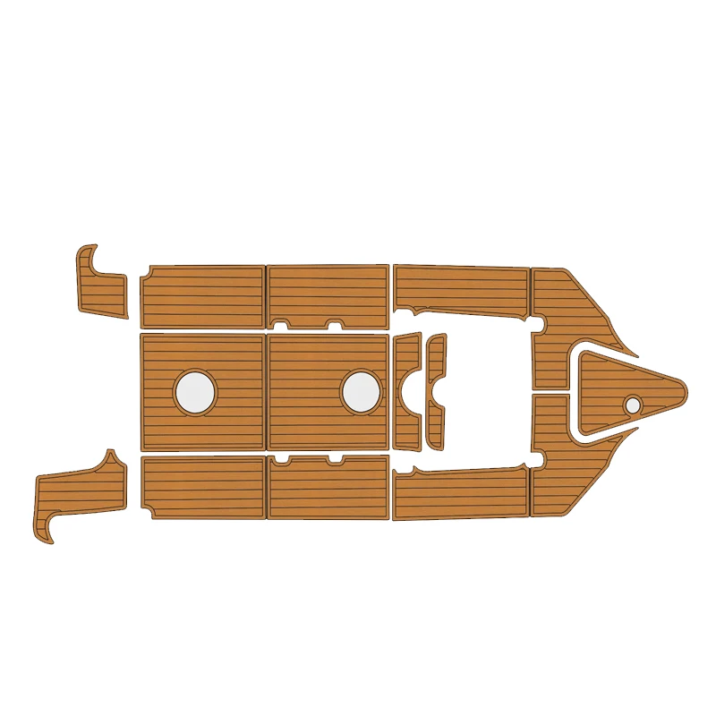

Самоклеящаяся накладка из пены Eva для Wellcraft 252 2005-2010 годов, накладка на платформу для плавания в рыбацком кабине, пенопласт EVA, накладка из тикового дерева