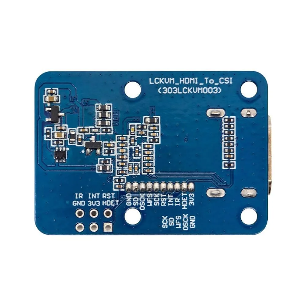 

Raspberry Pi HDMI-compatible to CSI-2 Adapter Board TC358743XBG Chip Audio Video Capture Module fits Pi Zero/3B+/4B/CM3/CM4