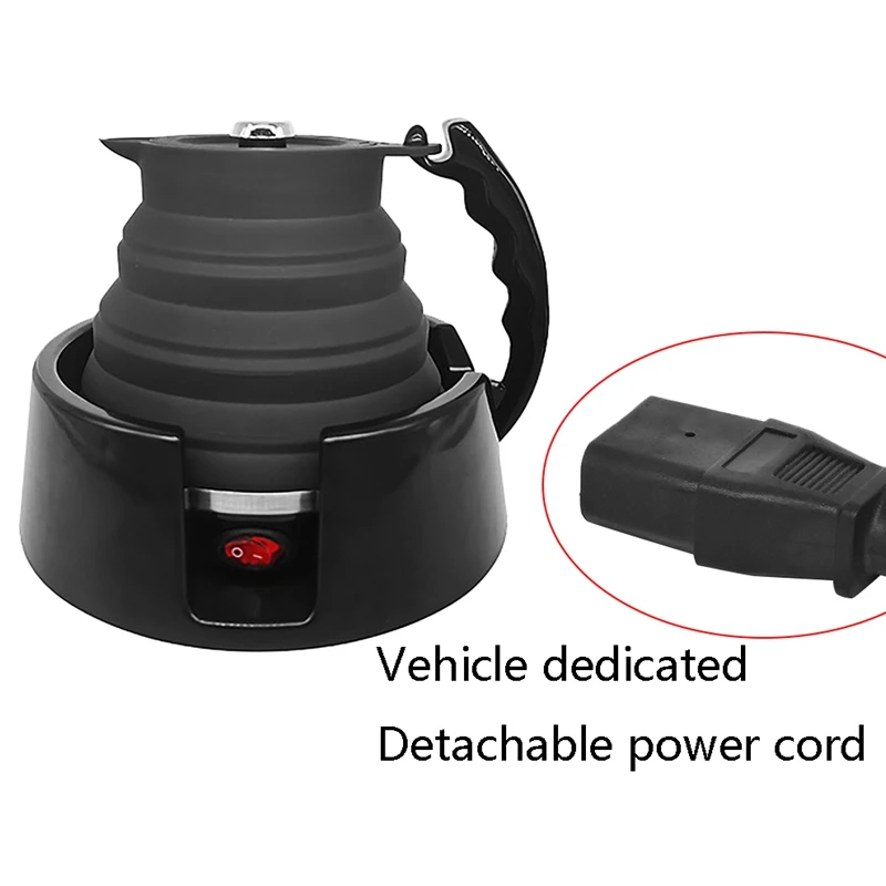 24V Portable Car Heating Cup 450ML Car Boiling Mug Vehicle Electric Kettle Coffee/Tea/Milk Car Travel For Truck Winter