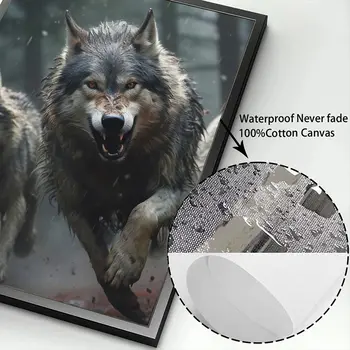 10 best sales オオカミのポスター - №10