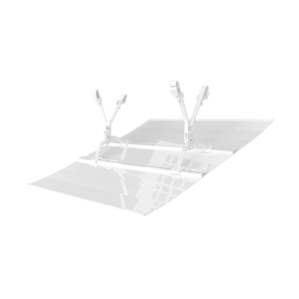 Square AC Vent Deflector for Ceiling HVAC Applications Adjustable Airflow Baffle 11.8 x 11.8in 17.7 x 17.7in White
