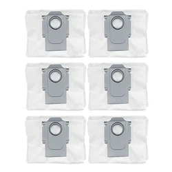 PROMOTION! 6 Replacement Vacuum Cleaner Bags For Roborock S8+, S8 Pro Ultra, S7 Maxv Ultra, Q5, Q5+, Q7+, And Q7 Max+