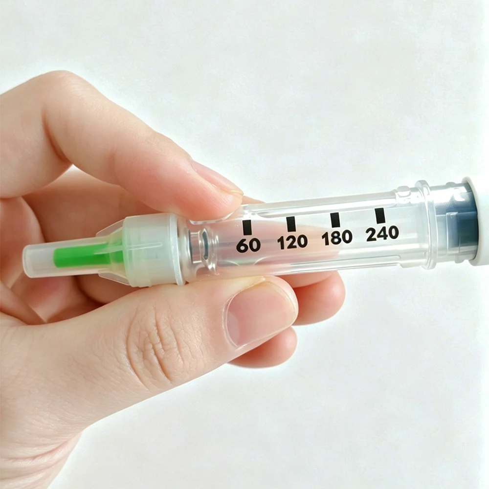 3ml 60U Einweg-Injektionspen 5/10er-Pack Mehrfarbiger Peptid-Pen Automatischer Tragbarer Tattoo-Magic-Pen Insulin Simei Tiel – Detail 5