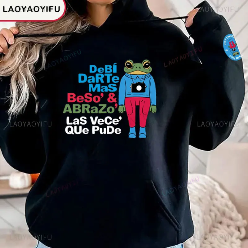 Fashion Pullovers DTMF Bad Bunny Printing Hoodie Debi Tirar Mas Fotos Bad Bunny Sweatshirt 2025 New Album Shirt Unisex Hoodies