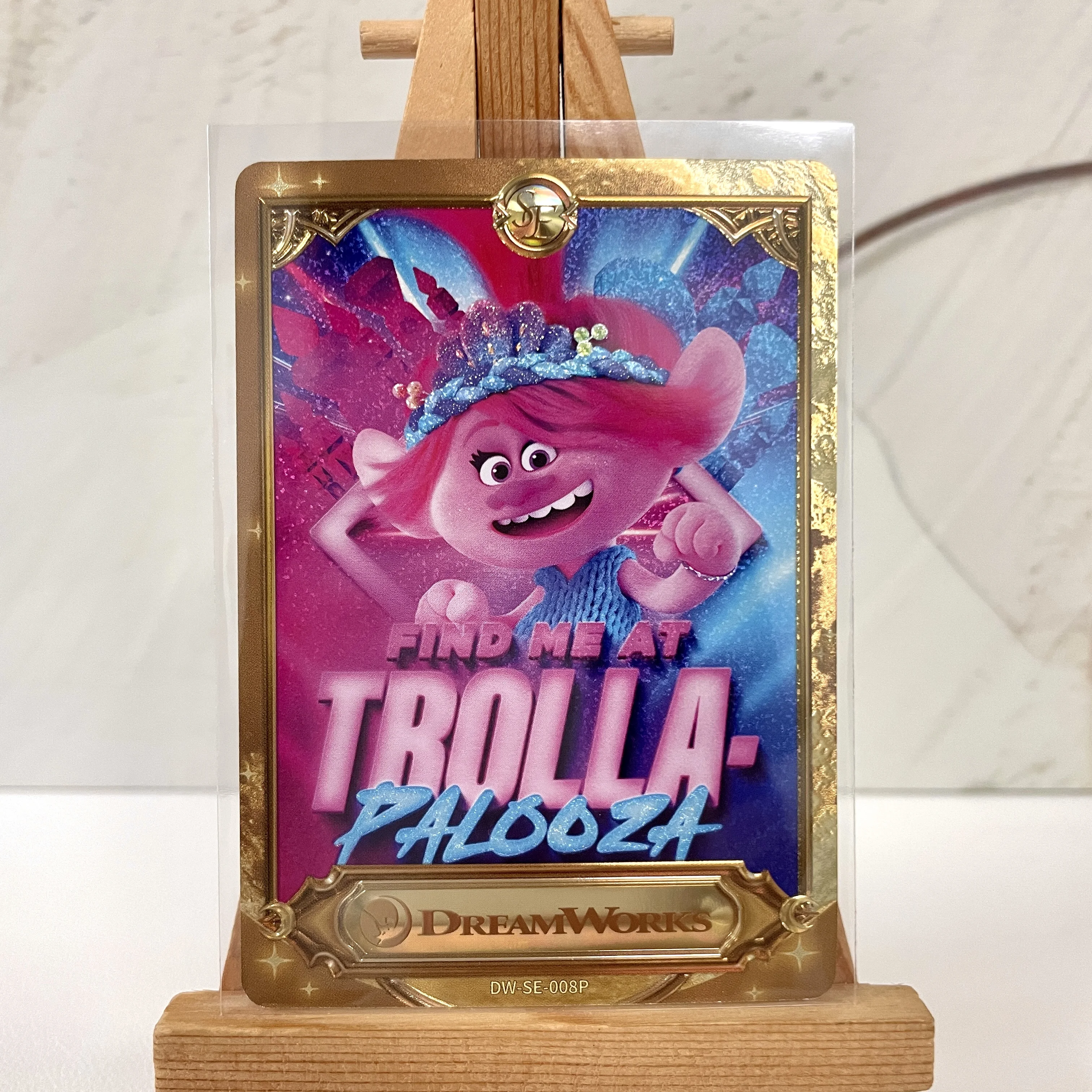 KAYOU Dreamworks نادر محدود بطاقة التسمية الذهبية بطاقات تذكارية ألعاب أطفال هدية هواية الرسوم المتحركة جمع بطاقات