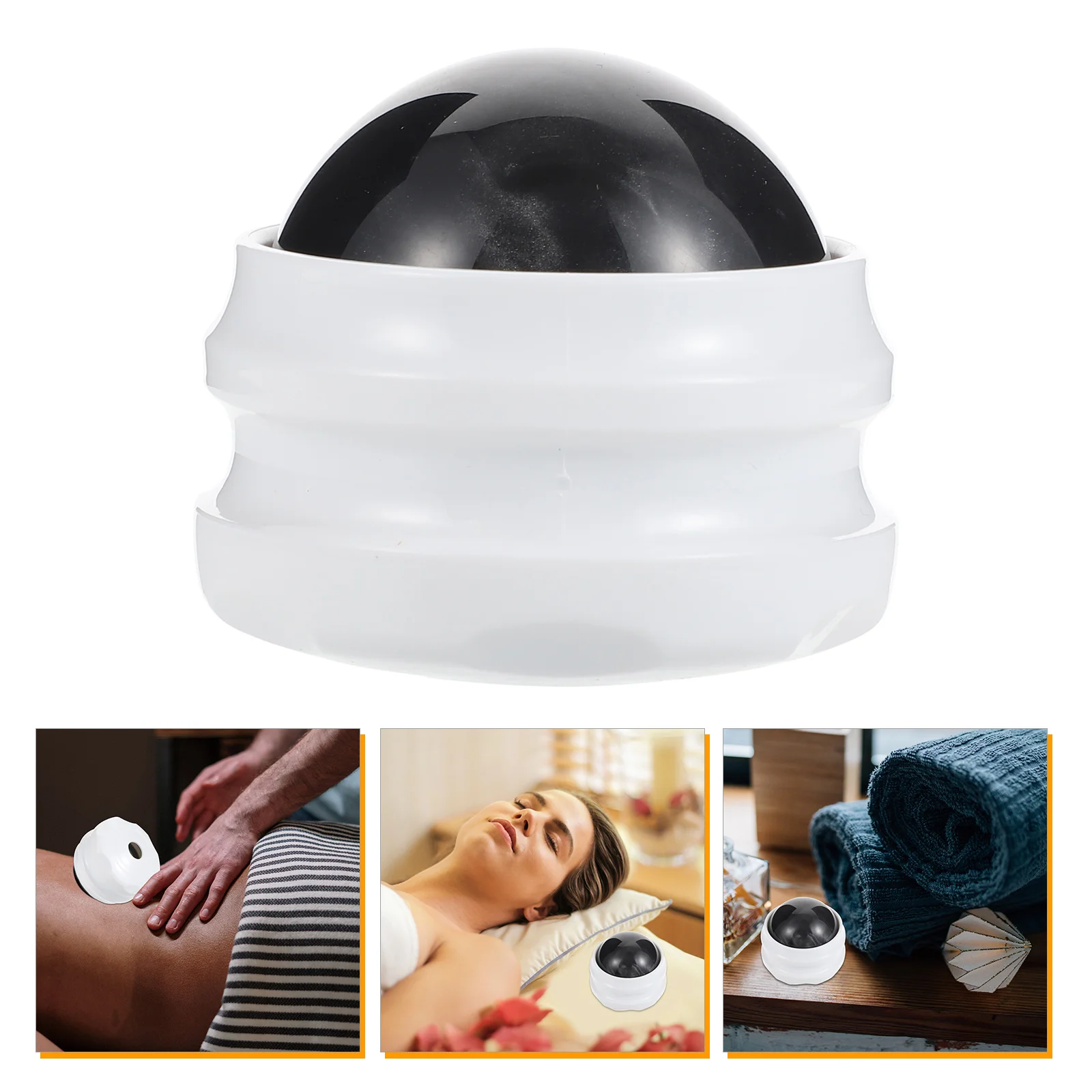 

Premium Roller Massager Handheld Body Massage Ball For Neck Shoulder Back Legs Feet Relaxation Tool Facial Rolling Skincare