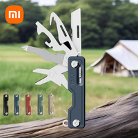 Xiaomi Nextool 10 in 1 Multifunction Unpack Knife Scissors Screwdriver Folding Fruit Camp Tool Outdoor Survive Clip Sharp Cutter