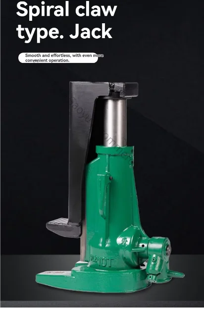 Manual Tool Spiral Claw Jack Lifting Industrial Machinery Alloy Steel Claw Top Claw Dual Purpose 5T 10T