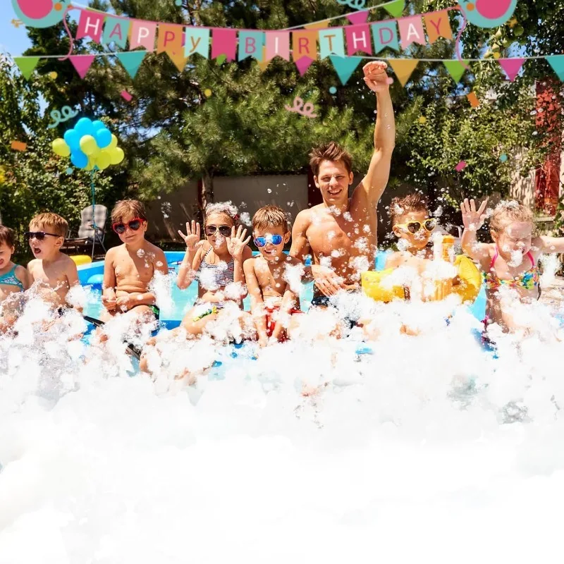 Foam Machine for Party, Foam Making Machine Foam Cannon for Garden Backyard Pool Indoor