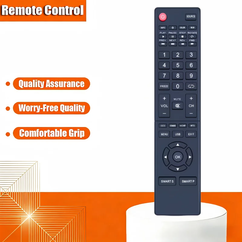 

New NH400UD Smart LCD TV Remote Control Fit for HARPER NOA Remote Replacement Battery Included