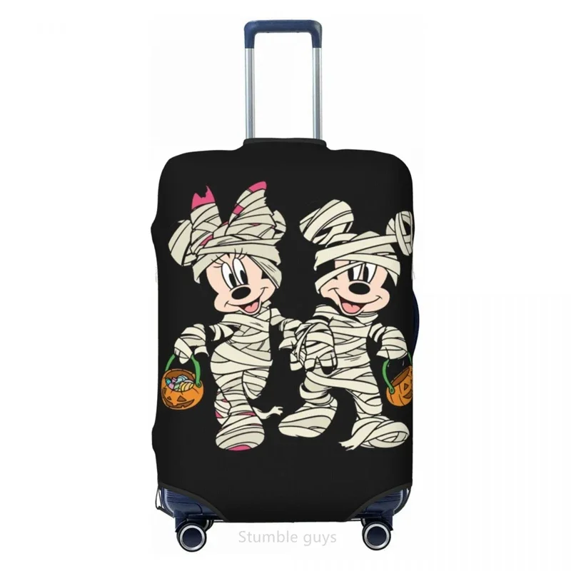 

Защитный чехол для дорожного багажа с дизайном M-Mickeys, из эластичного материала, устойчивый к царапинам, пыленепроницаемый, моющийся, для багажа размером 18-32 дюйма.