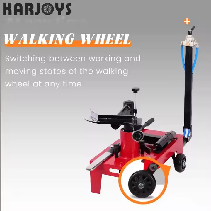 Cambiador de neumáticos Manual portátil para camiones, equipo automático para neumáticos con fuente de alimentación de 220V, cambiador de neumáticos para camiones