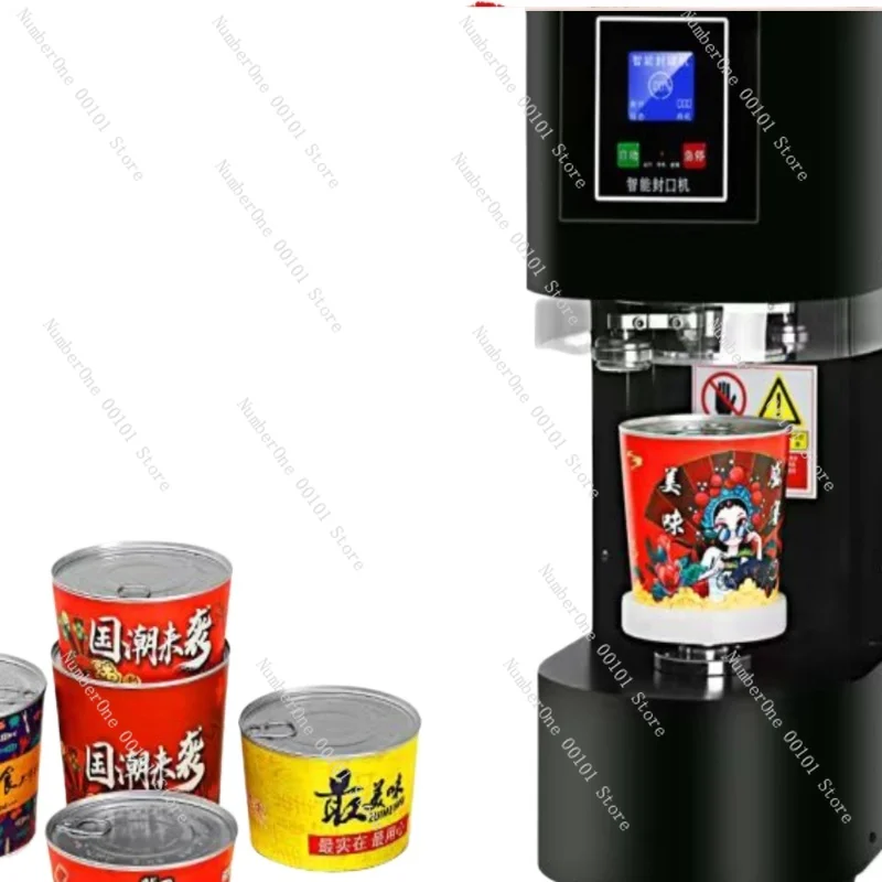 

Mouth Machine Cans Plastic Can Sealing Machine Automatic Commercial Take-out Paper Bowl Seal