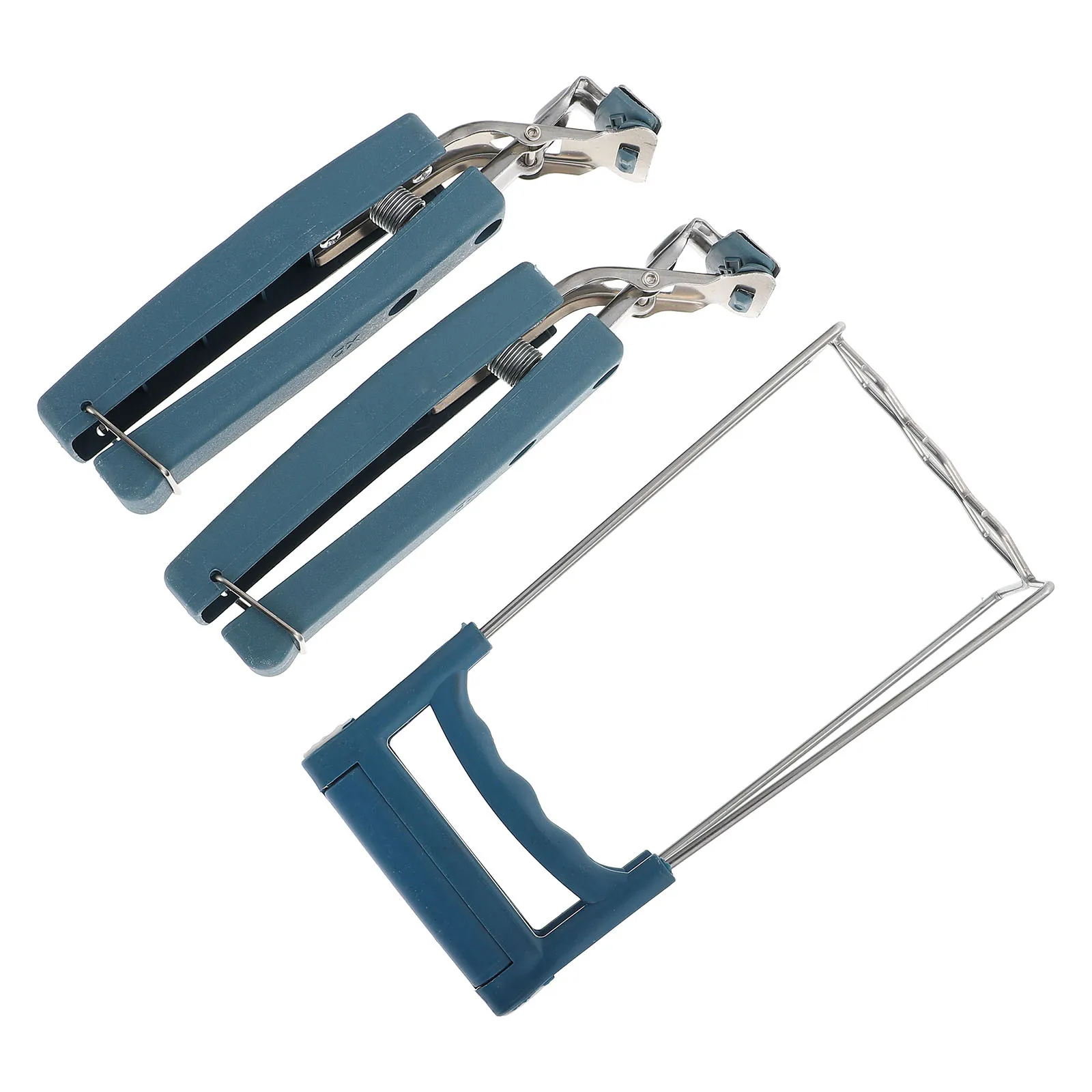 

3pcs Kitchen For Hot Plates Bowls Pots Tray Gripper Food Bowl Tray Gripper Clip Tongs Plate Clamp Pan Bowl Clamp