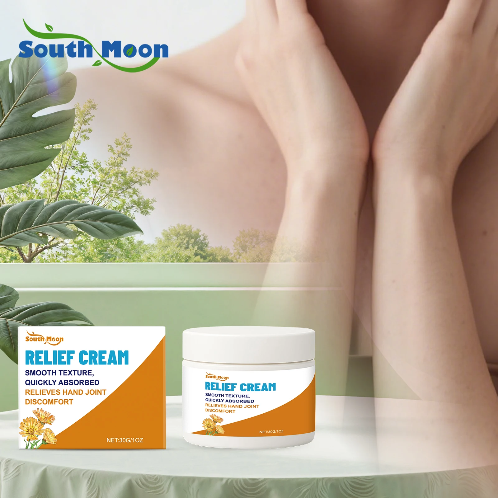 South Moon Soothing Skin Wrist Care Cream, Protects and Nourishes Joints, Comfortable Massage Care Cream for Joint Skin