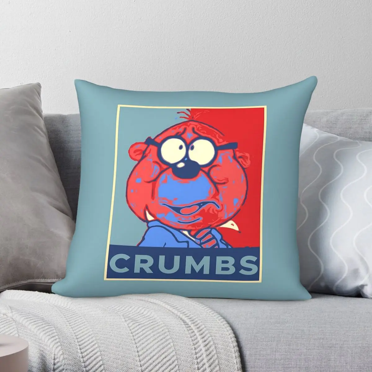 Danger Mouse Penfold Crumbs Square Pillowcase Polyester Linen Velvet Printed Zip Decor Pillow Case Room Cushion Cover 18