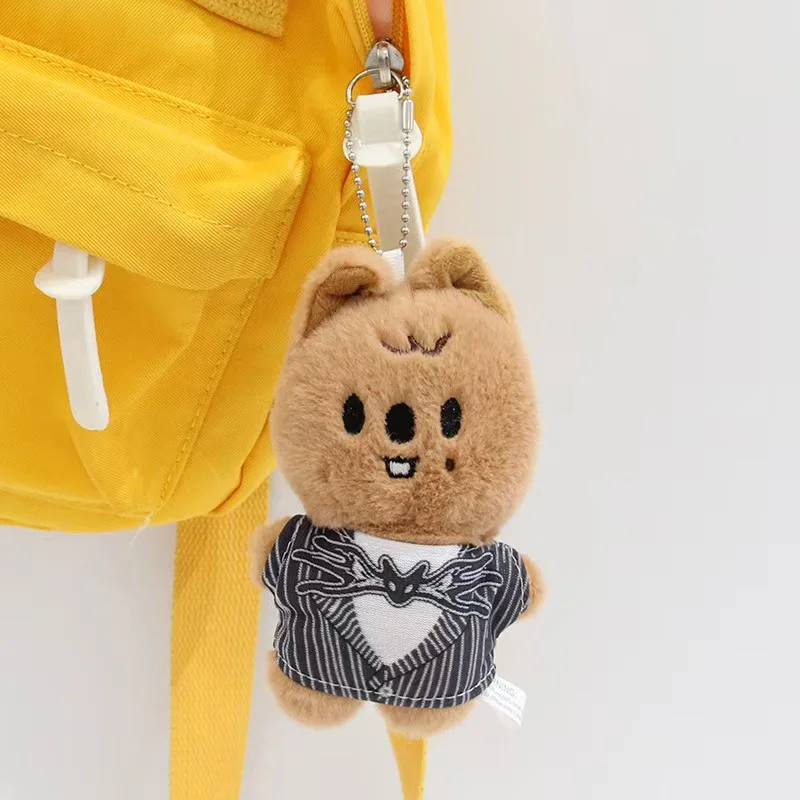 SKZOO K-pop Stray Kids Plush Keychain Accessories Cartoon Stuffed Toys STAY Bang Chan Star Figurine Keychain Children's Gifts