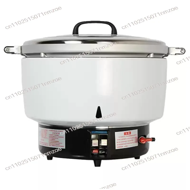 

7/10 Liters Liquefied Gas / with Flame-out Protection, Simple Operation, Large Capacity. Commercial Gas Electric Rice Cooker