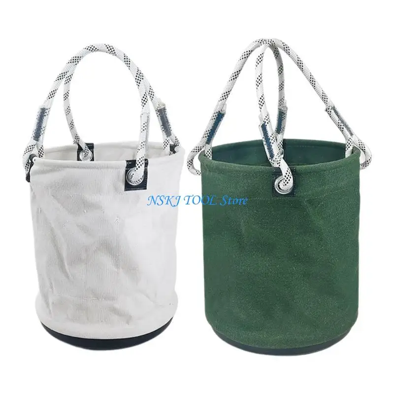 

L8RC Bucket Tool Bag Adjustable Bucket Tool Bag Garden Storage Bucket