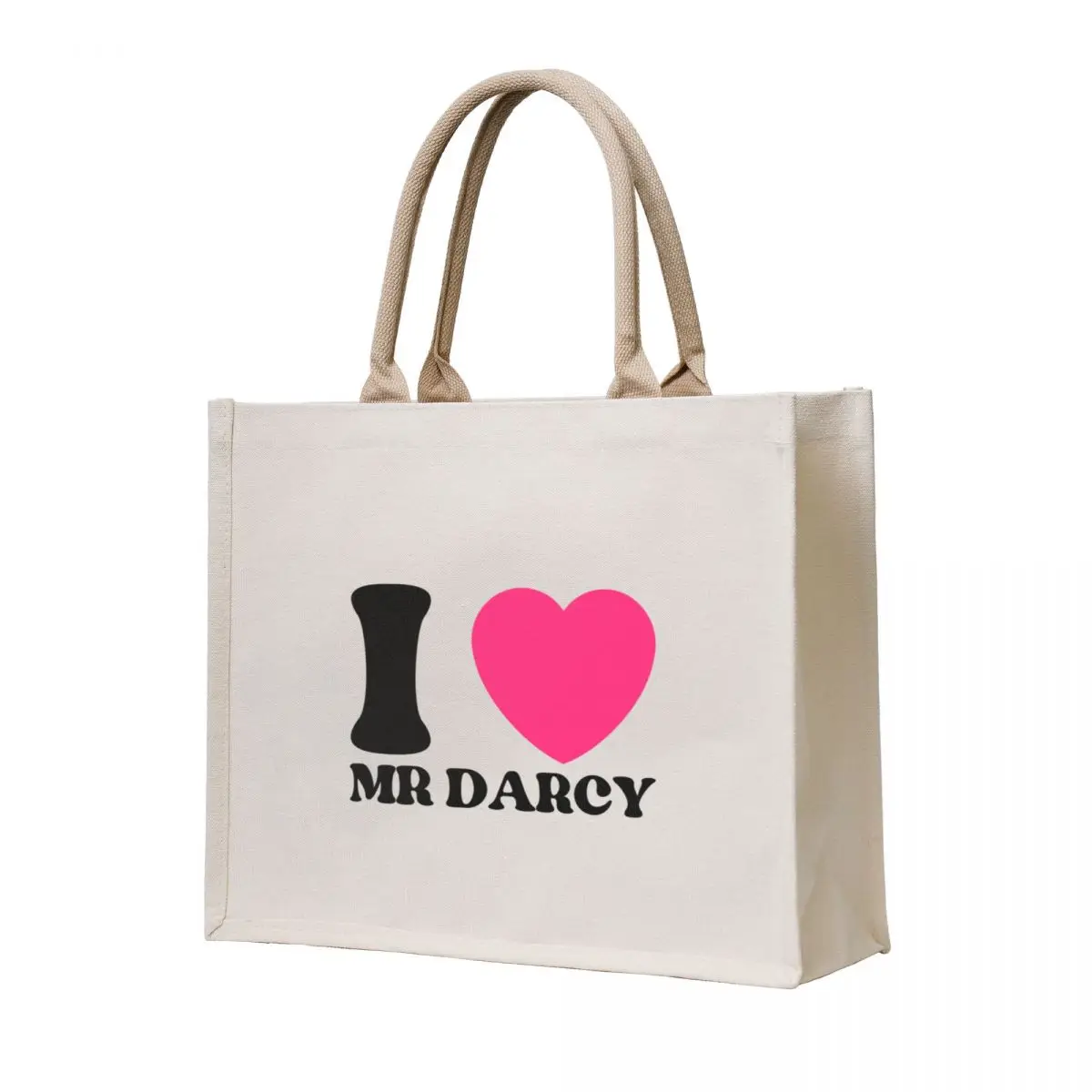 

I love Mr Darcy Tote Bag personalized tote university shopper bag hand bag shoping