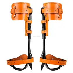 Simple Tree Climbing Tool Pole Climbing Spikes Stainless Steel Tree Climbing Equipment For Hunting Observation Picking Fruit