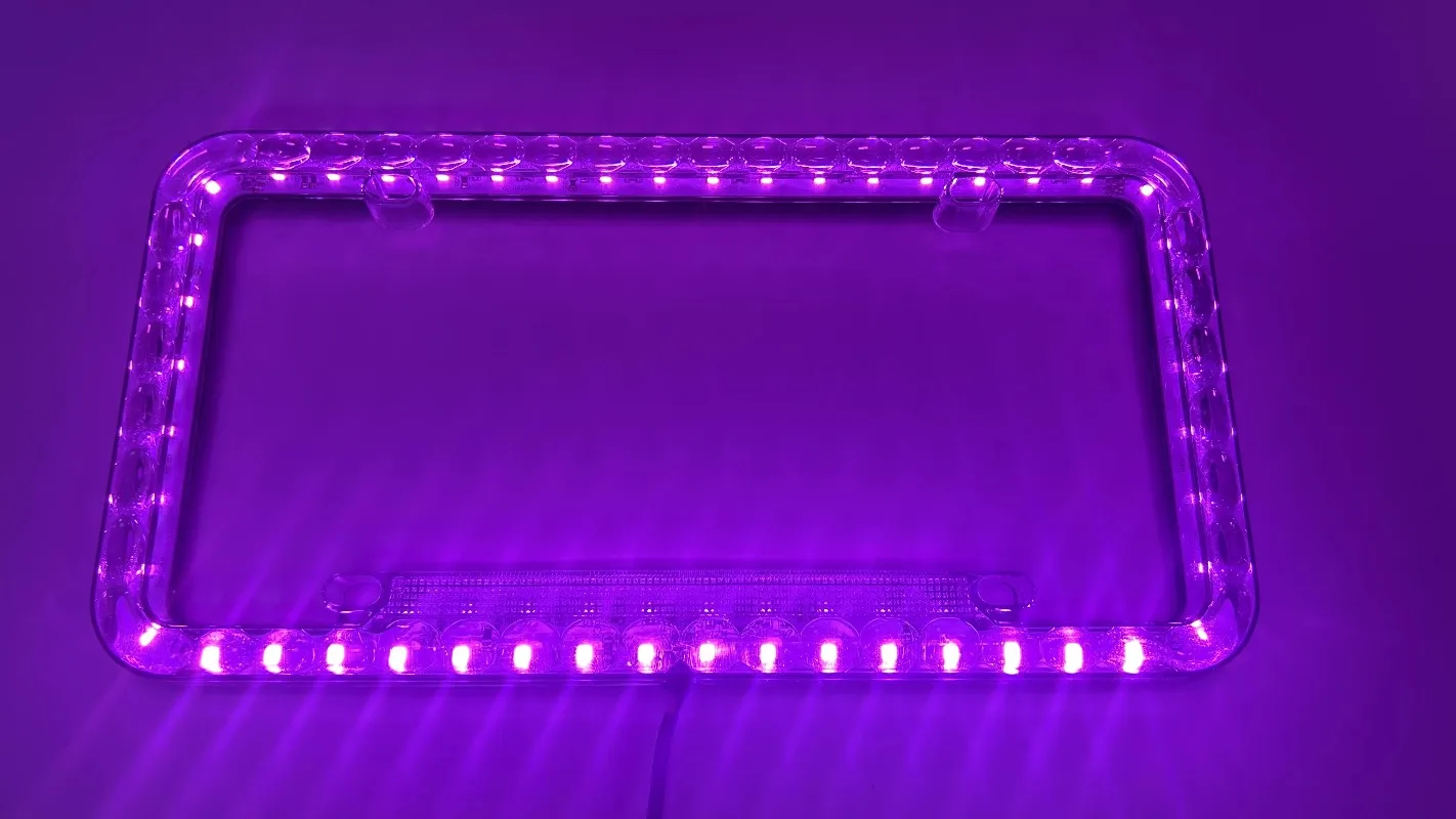 Ultra Bright LED License Plate Light for US Vehicles PC ABS Material High Durability and Weather Resistance