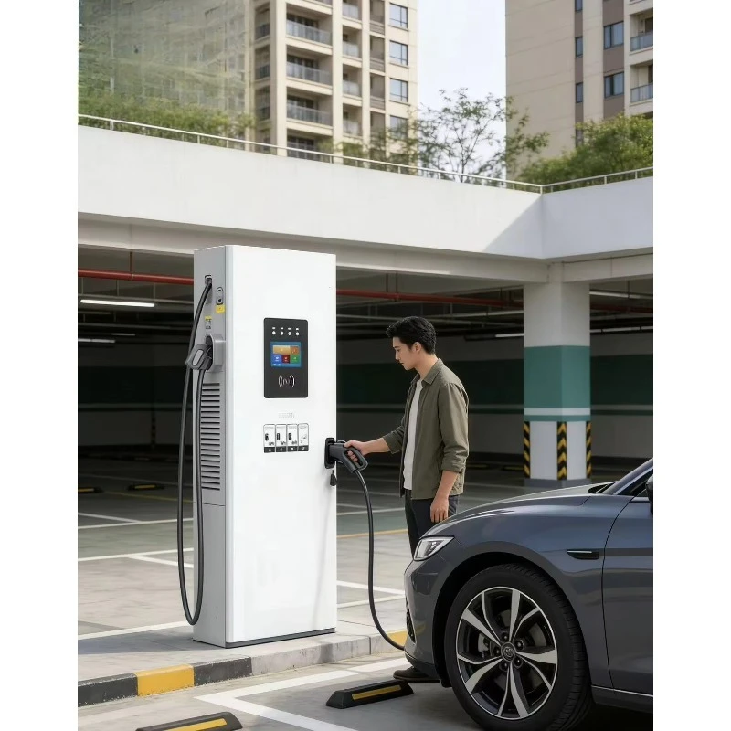 

EV Charger 120kW Fast DC EV Charger DC Fast Charging Station Floor Mounted Dual Gun Customized CCS2 OCPP 4G RFID