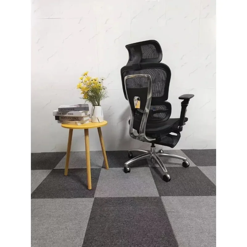 

Stylish Aluminum Alloy Office Chair with Ergonomic Design and Adjustable Height for Study and Work